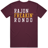 Rajon Rondo Freakin Cleveland Basketball Fan T Shirt