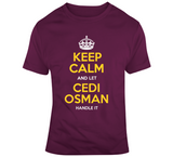 Cedi Osman Keep Calm Cleveland Basketball Fan T Shirt