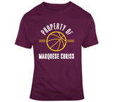 Marquese Chriss Property Cleveland Basketball Fan T Shirt