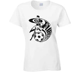 Retro Cleveland Force Major Indoor Soccer League Misl Distressed V2 T Shirt