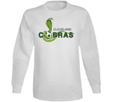 Retro Cleveland Cobras 1974 American Soccer League Distressed T Shirt