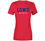 Lowd Dayton College Basketball Fan Distressed T Shirt