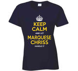 Marquese Chriss Keep Calm Cleveland Basketball Fan T Shirt