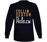 Collin Sexton Is A Problem Cleveland Basketball Fan T Shirt