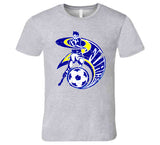 Retro Cleveland Force Major Indoor Soccer League Misl Distressed T Shirt