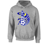 Retro Cleveland Force Major Indoor Soccer League Misl Distressed T Shirt