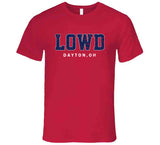 Lowd Dayton College Basketball Fan Distressed T Shirt