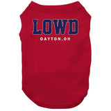 Lowd Dayton College Basketball Fan Distressed T Shirt