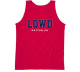 Lowd Dayton College Basketball Fan Distressed T Shirt