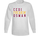Cedi Osman Freakin Cleveland Basketball Fan V2 T Shirt