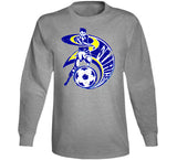 Retro Cleveland Force Major Indoor Soccer League Misl Distressed T Shirt