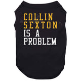 Collin Sexton Is A Problem Cleveland Basketball Fan T Shirt