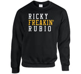 Ricky Rubio Freakin Cleveland Basketball Fan T Shirt