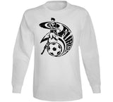 Retro Cleveland Force Major Indoor Soccer League Misl Distressed V2 T Shirt