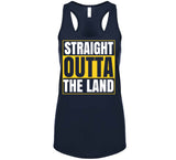 Straight Outta The Land Cleveland Basketball Fan T Shirt