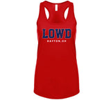 Lowd Dayton College Basketball Fan Distressed T Shirt