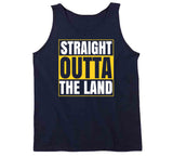 Straight Outta The Land Cleveland Basketball Fan T Shirt