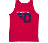 We Love The D Dayton College Basketball Fan T Shirt