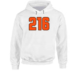 Area Code 216 Cleveland Football Fan V3 T Shirt