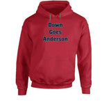 Down Goes Anderson Tim Anderson Jose Ramirez Fight Cleveland Baseball Fan v2 T Shirt