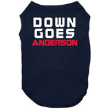 Down Goes Anderson Tim Anderson Jose Ramirez Fight Cleveland Baseball Fan V3 T Shirt