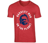 Jose Ramirez Baddest Man On The Planet Cleveland Baseball Fan V2 T Shirt