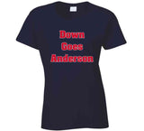 Down Goes Anderson Tim Anderson Jose Ramirez Fight Cleveland Baseball Fan T Shirt