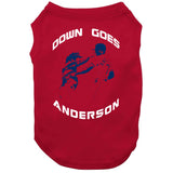 Jose Ramirez Punch Down Goes Anderson Cleveland Baseball Fan V2 T Shirt