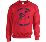 Jose Ramirez Punch Down Goes Anderson Cleveland Baseball Fan V3 T Shirt