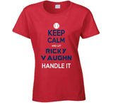 Ricky Vaughn Keep Calm Cleveland Baseball Fan V2 T Shirt