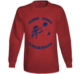 Jose Ramirez Punch Down Goes Anderson Cleveland Baseball Fan V3 T Shirt