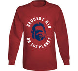 Jose Ramirez Baddest Man On The Planet Cleveland Baseball Fan V2 T Shirt