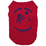Jose Ramirez Punch Down Goes Anderson Cleveland Baseball Fan V3 T Shirt