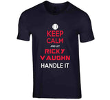 Ricky Vaughn Keep Calm Cleveland Baseball Fan T Shirt