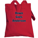 Down Goes Anderson Tim Anderson Jose Ramirez Fight Cleveland Baseball Fan v2 T Shirt