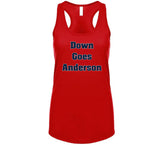 Down Goes Anderson Tim Anderson Jose Ramirez Fight Cleveland Baseball Fan v2 T Shirt