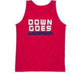 Down Goes Anderson Tim Anderson Jose Ramirez Fight Cleveland Baseball Fan V4 T Shirt