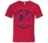 Jose Ramirez Punch Down Goes Anderson Cleveland Baseball Fan V3 T Shirt
