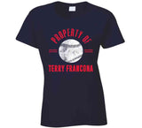 Terry Francona Property Of Cleveland Baseball Fan T Shirt