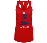 Jose Ramirez Keep Calm Cleveland Baseball Fan T Shirt