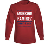 Jose Ramirez vs Tim Anderson Fight Baseball Fan Boxing Parody  T Shirt