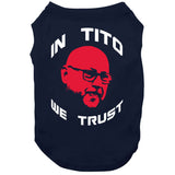 Terry Francona In Tito We Trust Cleveland Baseball Fan T Shirt
