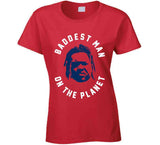 Jose Ramirez Baddest Man On The Planet Cleveland Baseball Fan V2 T Shirt