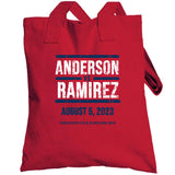 Jose Ramirez vs Tim Anderson Fight Baseball Fan Boxing Parody  T Shirt