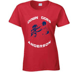 Jose Ramirez Punch Down Goes Anderson Cleveland Baseball Fan V2 T Shirt
