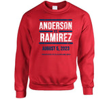 Jose Ramirez vs Tim Anderson Fight Baseball Fan Boxing Parody  T Shirt