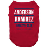 Jose Ramirez vs Tim Anderson Fight Baseball Fan Boxing Parody  T Shirt
