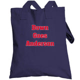 Down Goes Anderson Tim Anderson Jose Ramirez Fight Cleveland Baseball Fan T Shirt