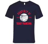 Terry Francona Property Of Cleveland Baseball Fan T Shirt