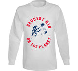 Jose Ramirez Baddest Man On The Planet Cleveland Baseball Fan V4 T Shirt